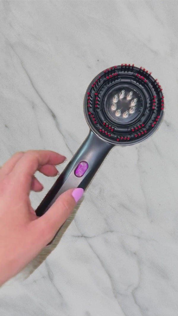 Second part of Solivine scalp massage ritual