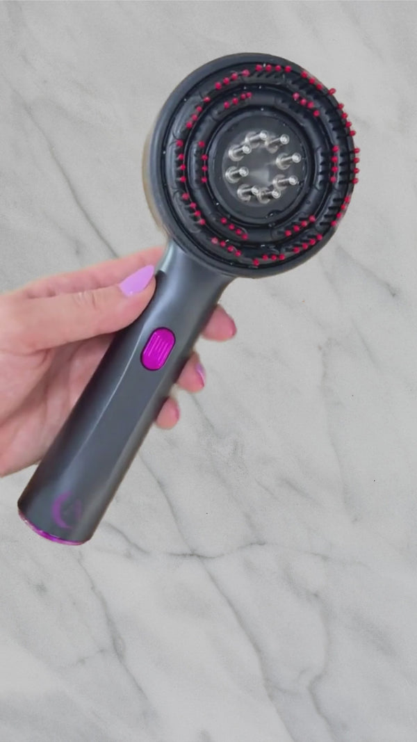 Last part of Solivine scalp massage ritual