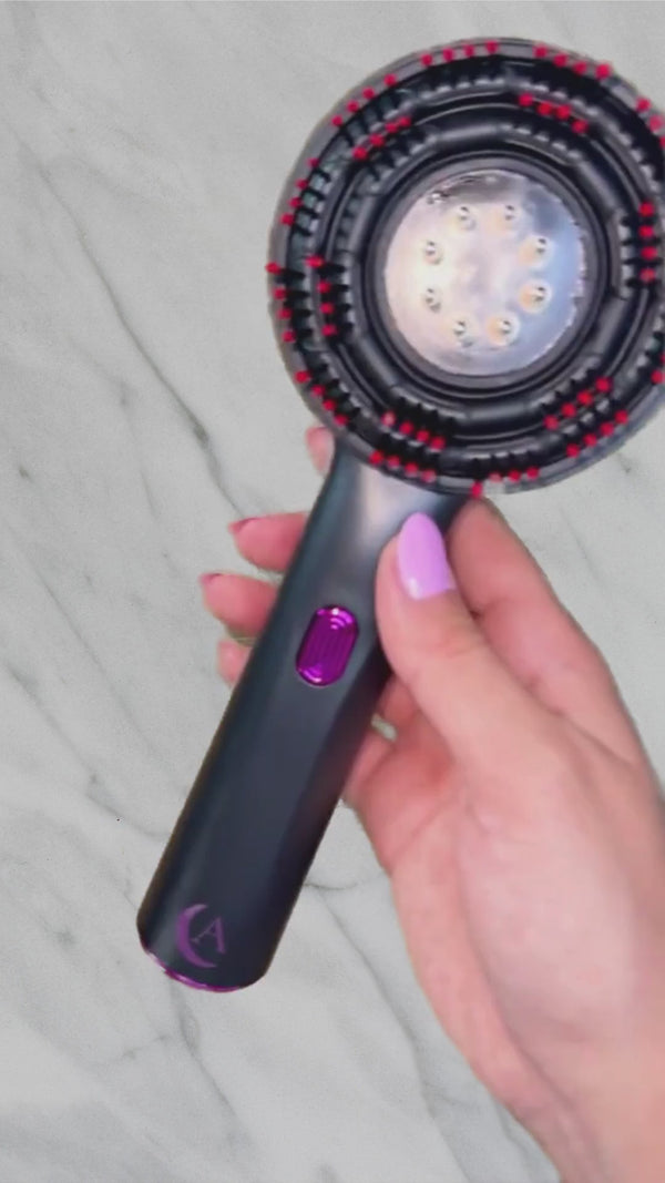 First part of Solivine scalp massage ritual